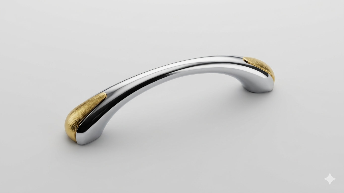 Robustline Cupboard Handles & Knobs Cupboard Handles Zinc Handle 3" 168-64mm Zinc Alloy Cabinet Furniture Knob